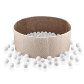 Babyjem 83x30 cm Katlanır Top Havuzu Somon